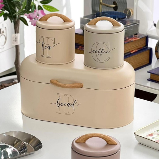 Metal Spices Set 4 Pcs